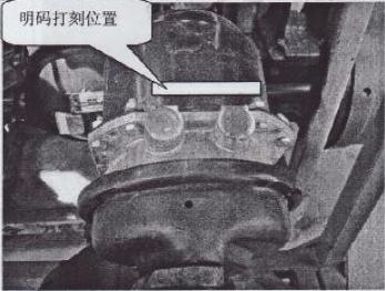 制動氣室標識位置